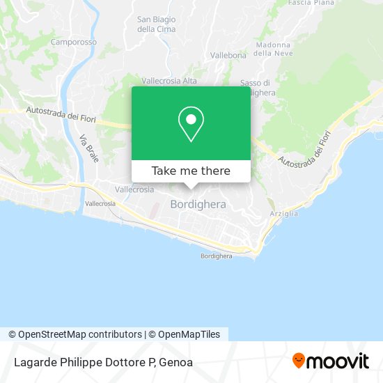 Lagarde Philippe Dottore P map