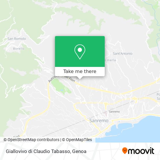 Giallovivo di Claudio Tabasso map