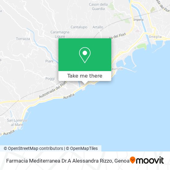 Farmacia Mediterranea Dr.A Alessandra Rizzo map