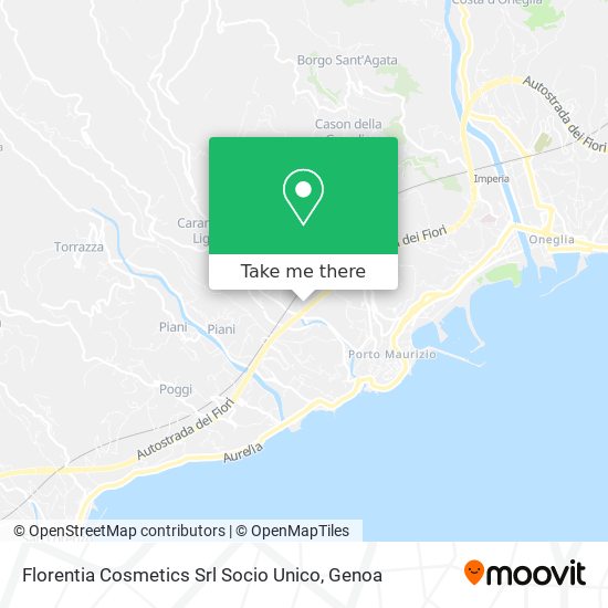 Florentia Cosmetics Srl Socio Unico map