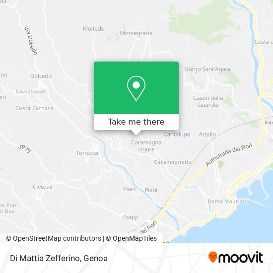 Di Mattia Zefferino map