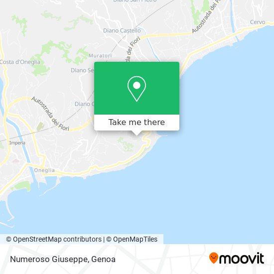 Numeroso Giuseppe map