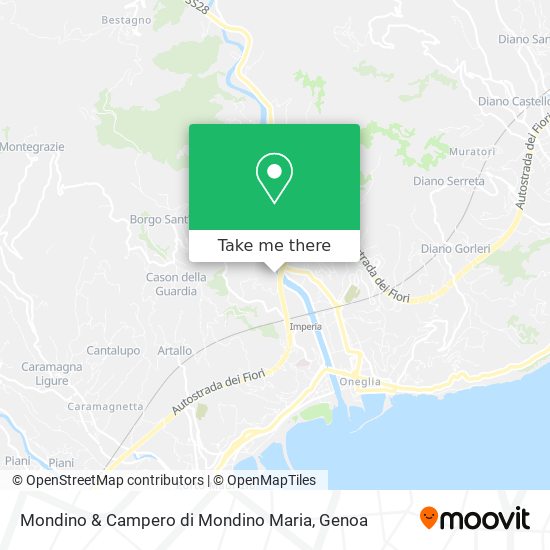 Mondino & Campero di Mondino Maria map