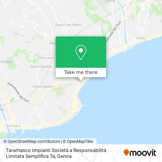 Taramasco Impianti Società a Responsabilità Limitata Semplifica Ta map