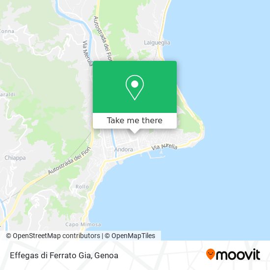 Effegas di Ferrato Gia map