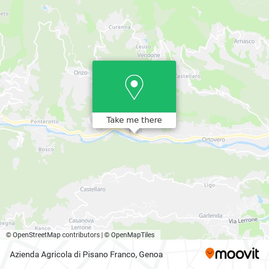 Azienda Agricola di Pisano Franco map