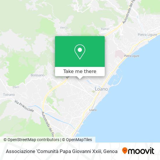 Associazione 'Comunità Papa Giovanni Xxiiì map