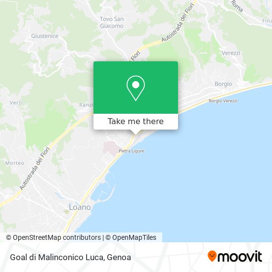 Goal di Malinconico Luca map