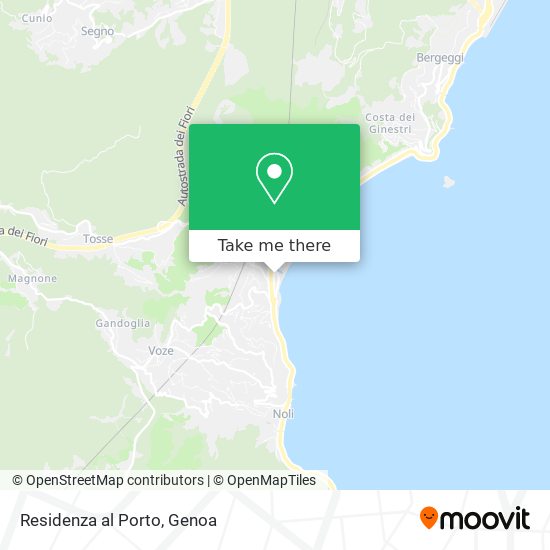 Residenza al Porto map
