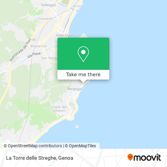 La Torre delle Streghe map