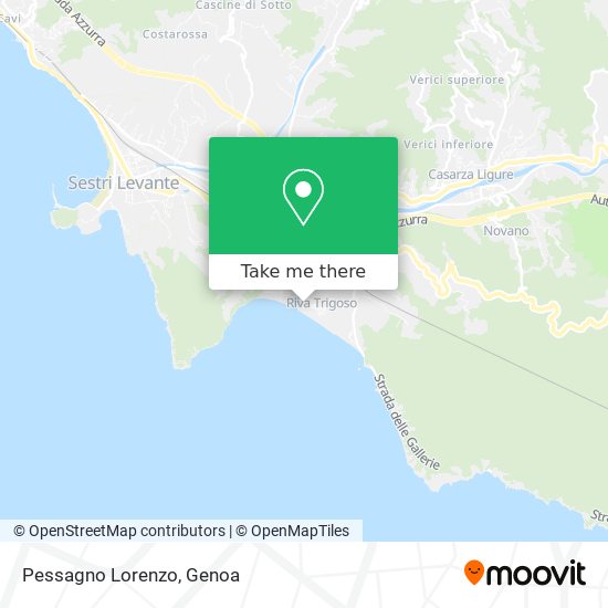 Pessagno Lorenzo map