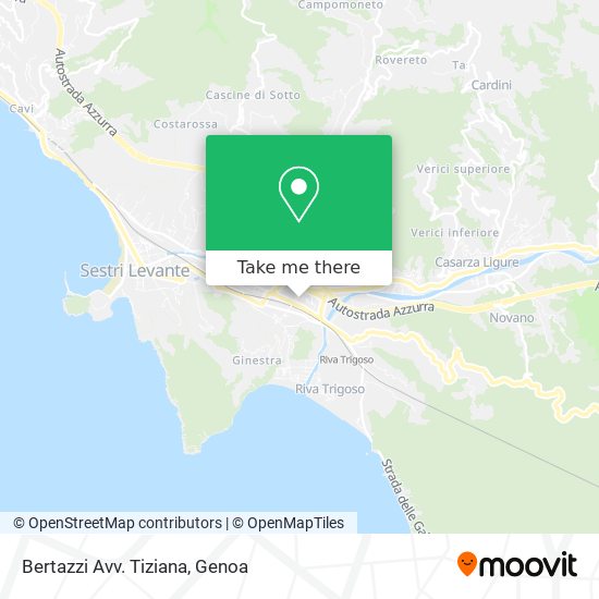 Bertazzi Avv. Tiziana map