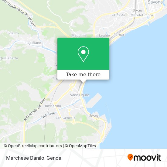 Marchese Danilo map