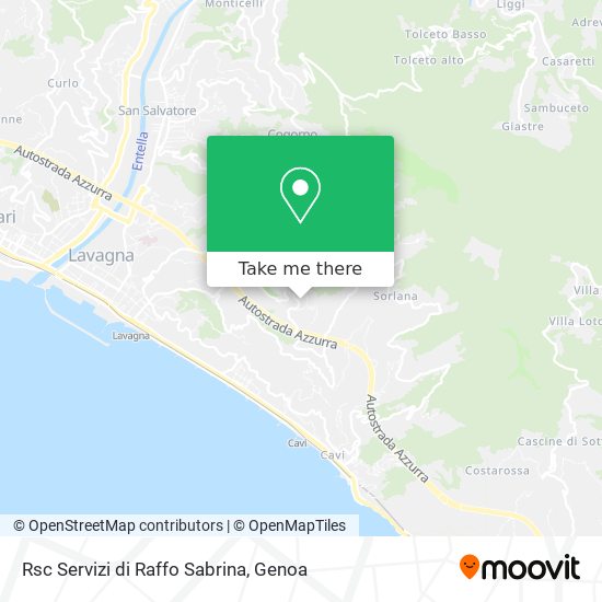 Rsc Servizi di Raffo Sabrina map