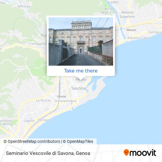 Seminario Vescovile di Savona map