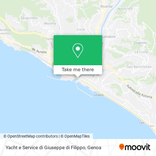 Yacht e Service di Giuseppe di Filippo map