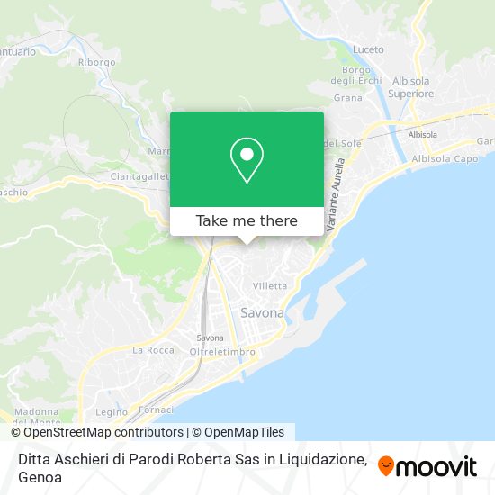 Ditta Aschieri di Parodi Roberta Sas in Liquidazione map