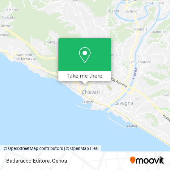 Badaracco Editore map