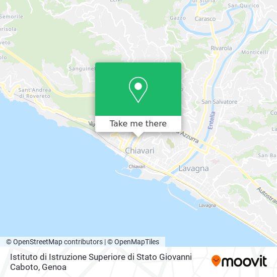 Istituto di Istruzione Superiore di Stato Giovanni Caboto map