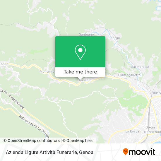 Azienda Ligure Attività Funerarie map