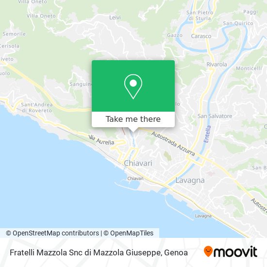 Fratelli Mazzola Snc di Mazzola Giuseppe map