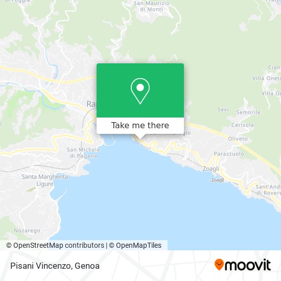 Pisani Vincenzo map