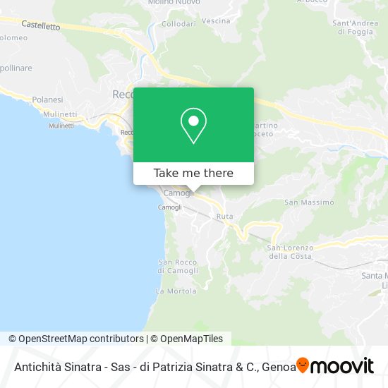 Antichità Sinatra - Sas - di Patrizia Sinatra & C. map