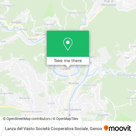 Lanza del Vasto Società Cooperativa Sociale map