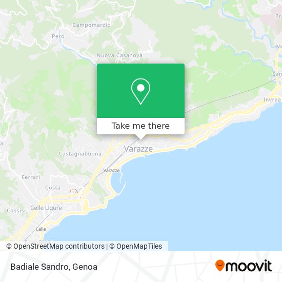 Badiale Sandro map