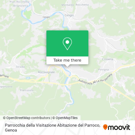 Parrocchia della Visitazione Abitazione del Parroco map