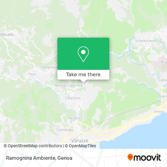 Ramognina Ambiente map