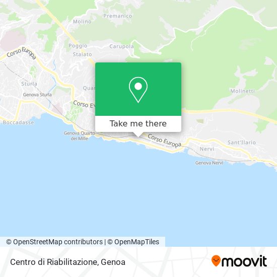 Centro di Riabilitazione map