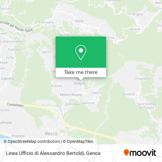 Linea Ufficio di Alessandro Bertoldi map
