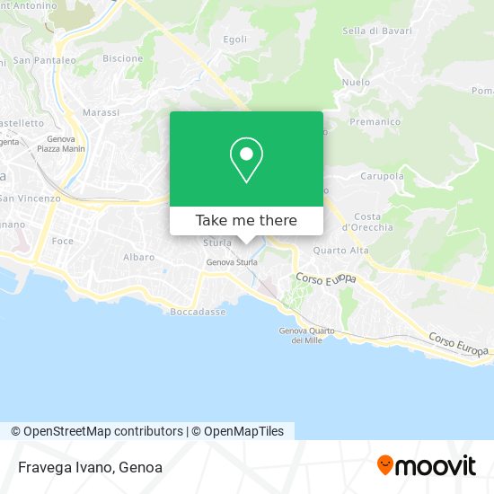 Fravega Ivano map