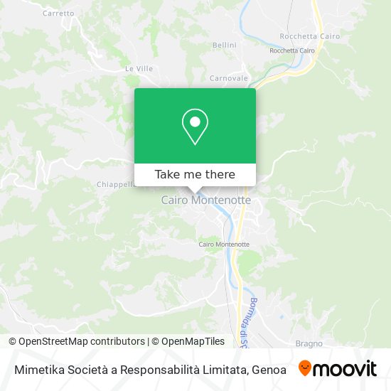 Mimetika Società a Responsabilità Limitata map