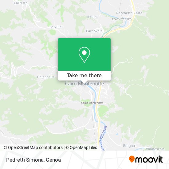 Pedretti Simona map