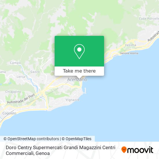 Doro Centry Supermercati Grandi Magazzini Centri Commerciali map
