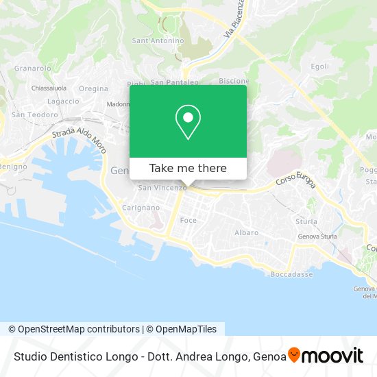 Studio Dentistico Longo - Dott. Andrea Longo map