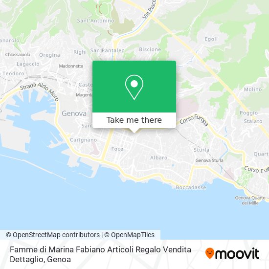 Famme di Marina Fabiano Articoli Regalo Vendita Dettaglio map