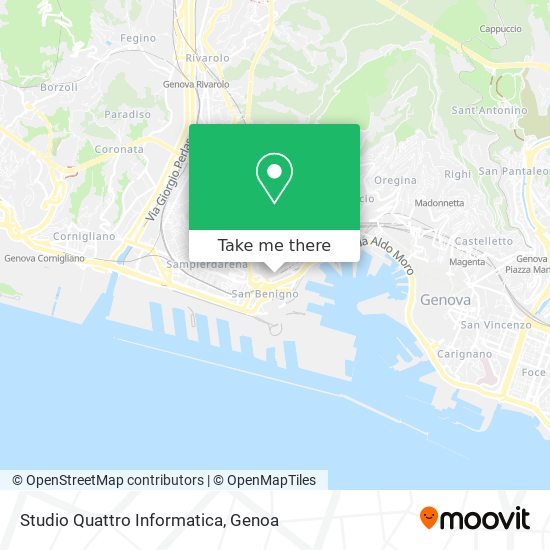 Studio Quattro Informatica map