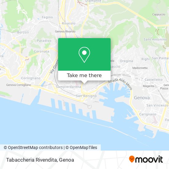 Tabaccheria Rivendita map