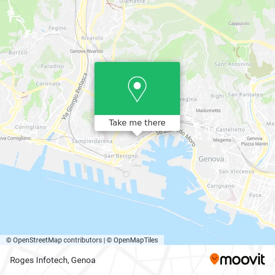 Roges Infotech map