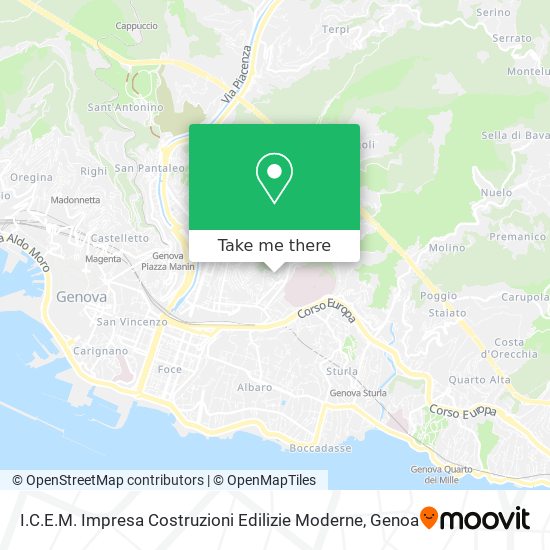I.C.E.M. Impresa Costruzioni Edilizie Moderne map