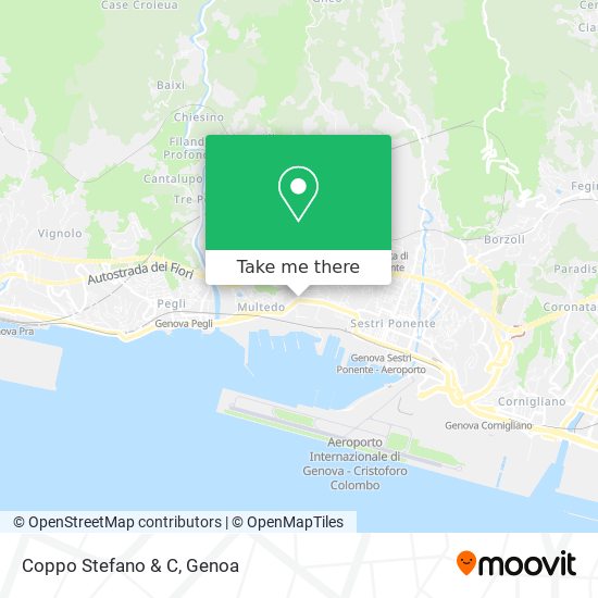 Coppo Stefano & C map