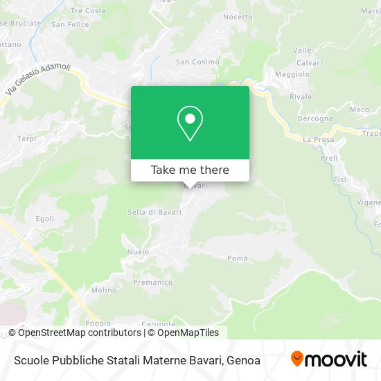 Scuole Pubbliche Statali Materne Bavari map