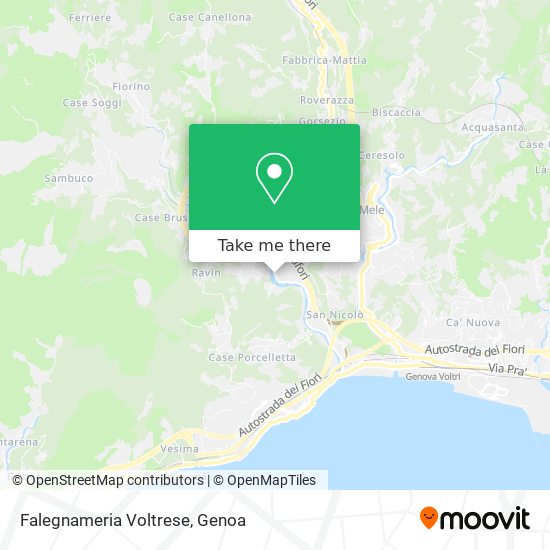 Falegnameria Voltrese map