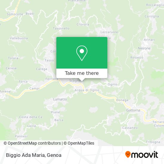 Biggio Ada Maria map