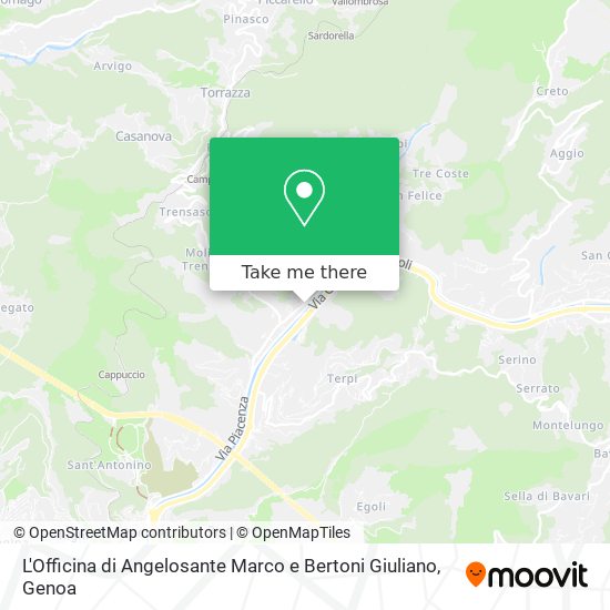 L'Officina di Angelosante Marco e Bertoni Giuliano map