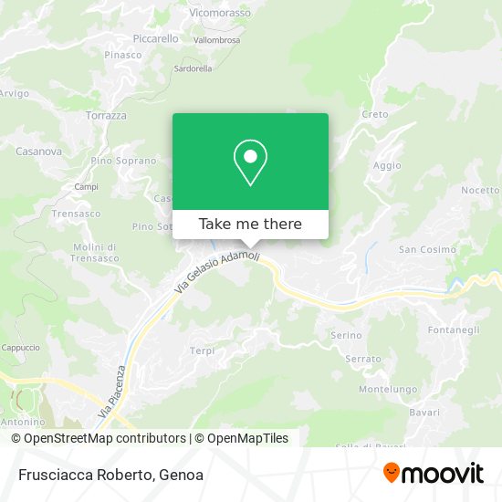 Frusciacca Roberto map