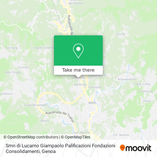 Smn di Lucarno Giampaolo Palificazioni Fondazioni Consolidamenti map